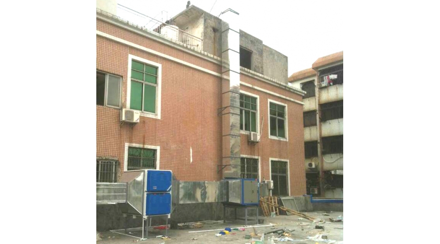 广州白云区湖南菜厨房通风工程